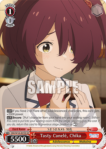 Tasty Canelé, Chika