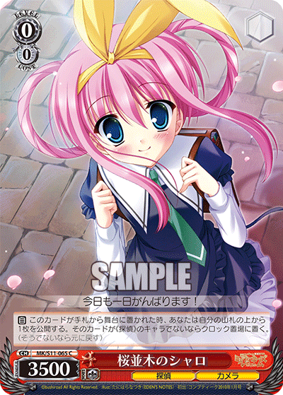 桜並木のシャロ