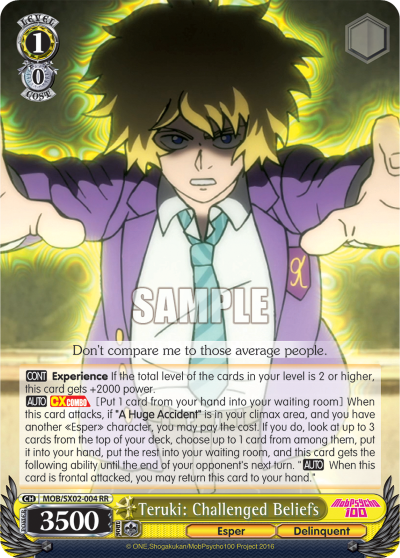 Teruki: Challenged Beliefs