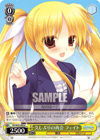 久しぶりの再会 フェイト