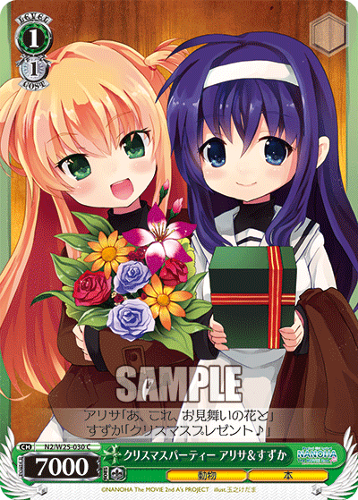 クリスマスパーティー アリサ＆すずか