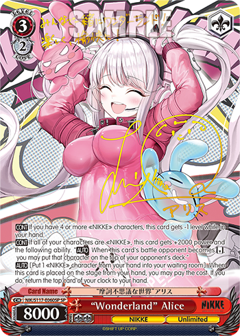 “Wonderland” Alice