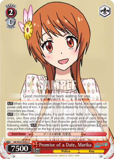 Promise of a Date, Marika