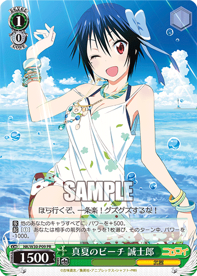 真夏のビーチ 誠士郎