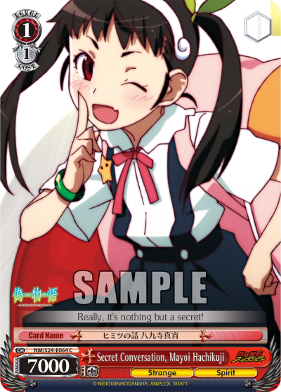Secret Conversation, Mayoi Hachikuji