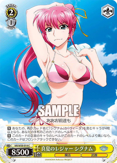 真夏のレジャー シグナム