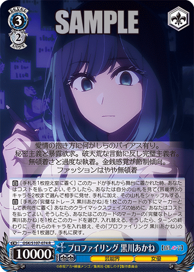 プロファイリング 黒川あかね