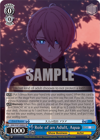 Role of an Adult, Aqua