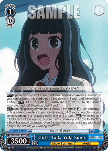 Girls' Talk, Yuki Sumi