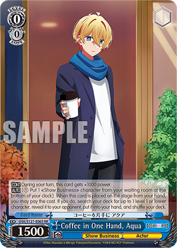 Coffee in One Hand, Aqua