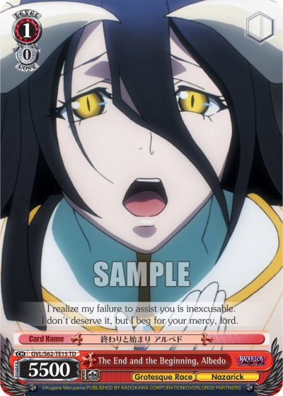 The End and the Beginning, Albedo