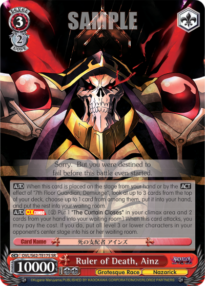 Ruler of Death, Ainz