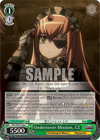 Undercover Mission, CZ