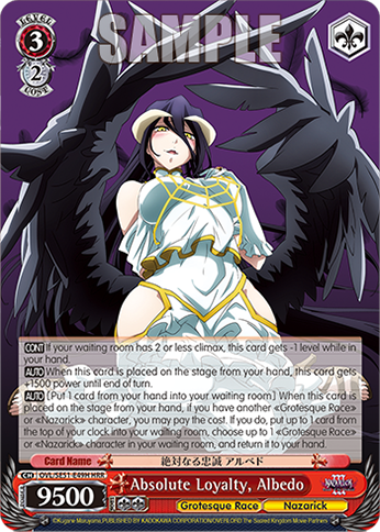 Absolute Loyalty, Albedo