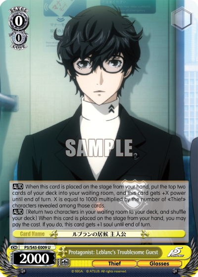 Protagonist: Leblanc's Troublesome Guest
