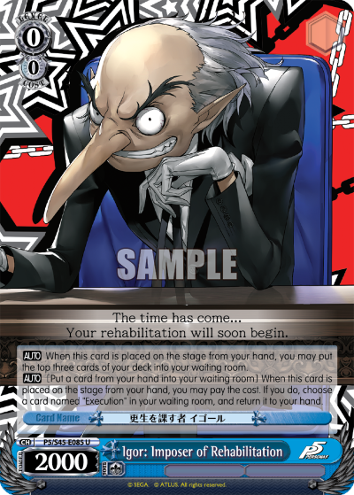 Igor: Imposer of Rehabilitation