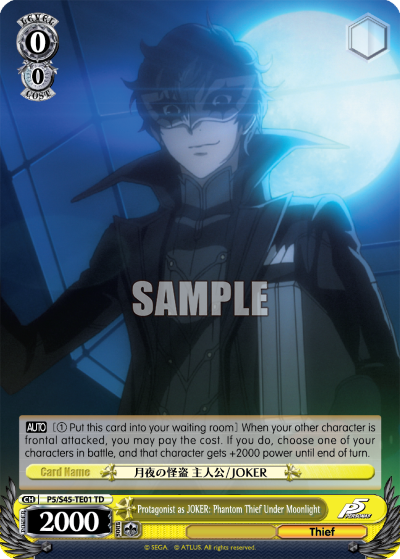 Protagonist as JOKER: Phantom Thief Under Moonlight