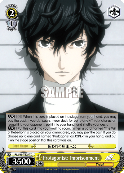Protagonist: Imprisonment