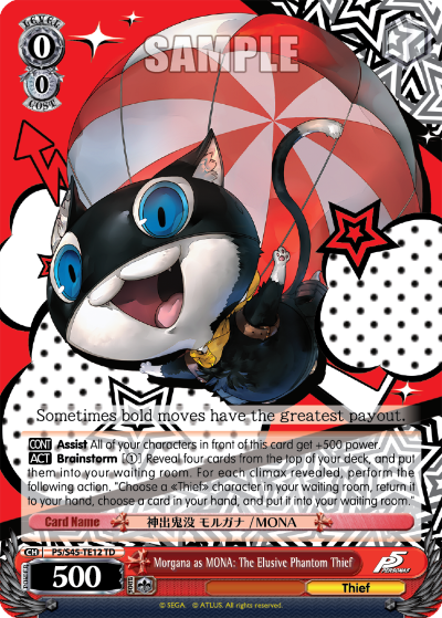 Morgana as MONA: The Elusive Phantom Thief