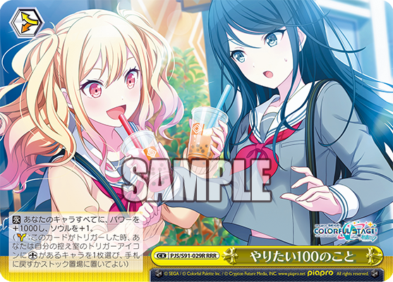 やりたい100のこと