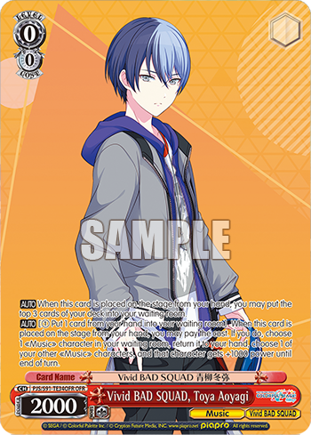 Vivid BAD SQUAD, Toya Aoyagi
