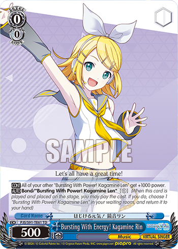 Bursting With Energy! Kagamine Rin