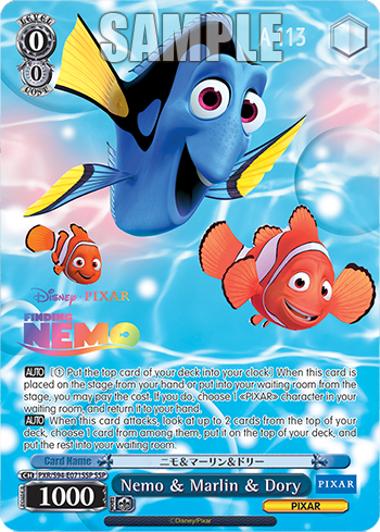 Nemo & Marlin & Dory