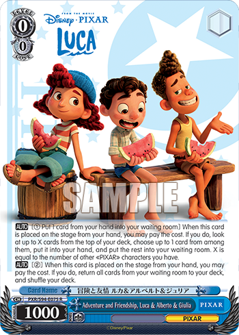 Adventure and Friendship, Luca & Alberto & Giulia