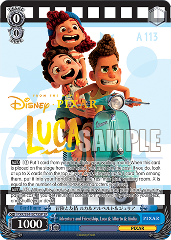 Adventure and Friendship, Luca & Alberto & Giulia