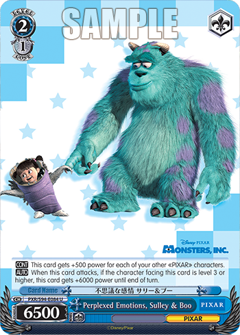 Perplexed Emotions, Sulley & Boo