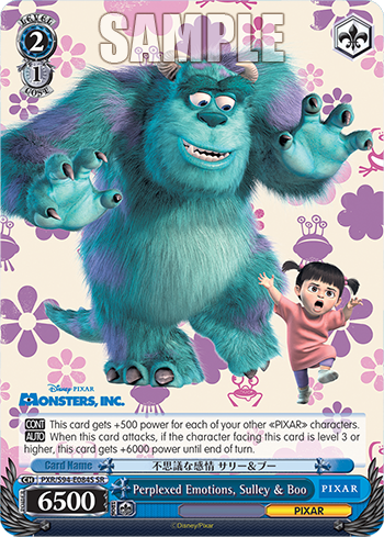 Perplexed Emotions, Sulley & Boo