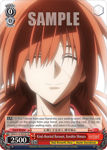 Kind-Hearted Rurouni, Kenshin Himura