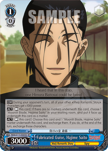 Fabricated Guise, Hajime Saito