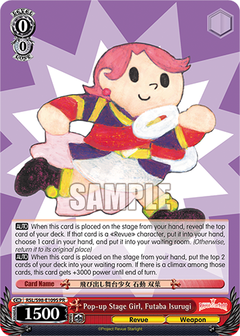 Pop-up Stage Girl, Futaba Isurugi