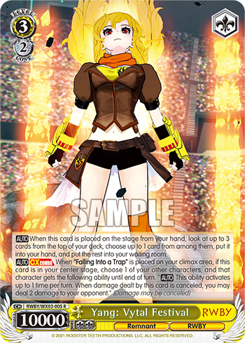 Yang: Vytal Festival