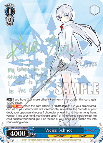 Weiss Schnee