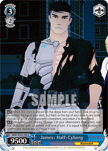 James: Half-Cyborg