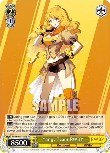Yang: Team RWBY