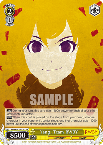 Yang: Team RWBY
