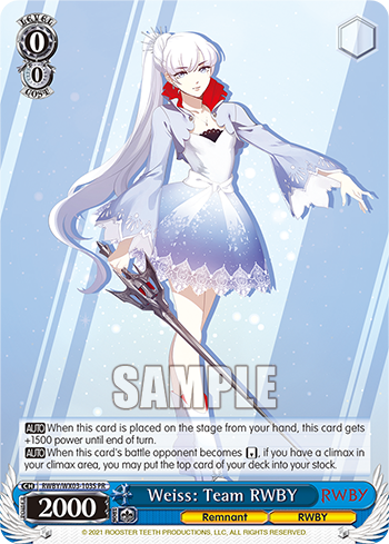 Weiss: Team RWBY