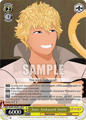 Sun: Awkward Smile