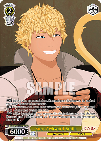 Sun: Awkward Smile