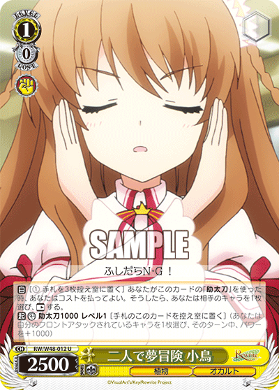 二人で夢冒険 小鳥