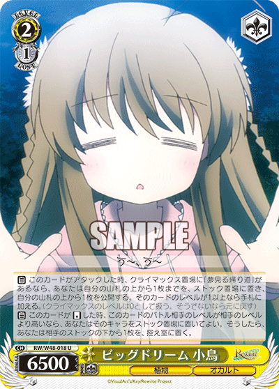 ビッグドリーム 小鳥