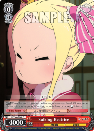 Sulking Beatrice