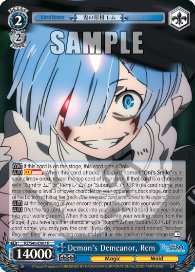 Demon's Demeanor, Rem