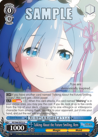 Talking About the Future Smiling, Rem