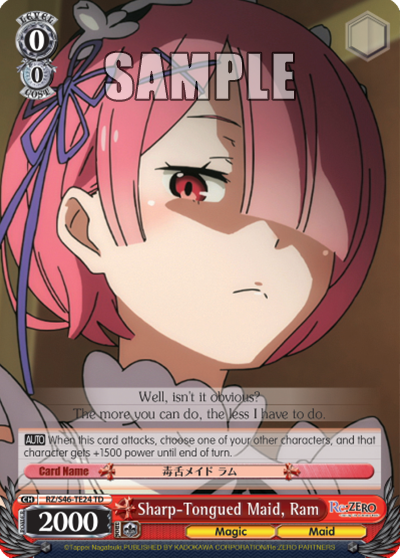 Sharp-Tongued Maid, Ram