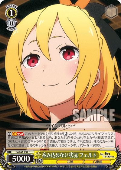 呑み込めない状況 フェルト