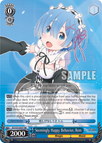 Seemingly Happy Behavior, Rem